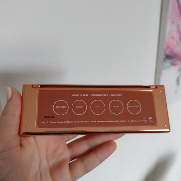 Dose of Colors Sassy Siennas Eyeshadow Palette - Picture 4 of 4